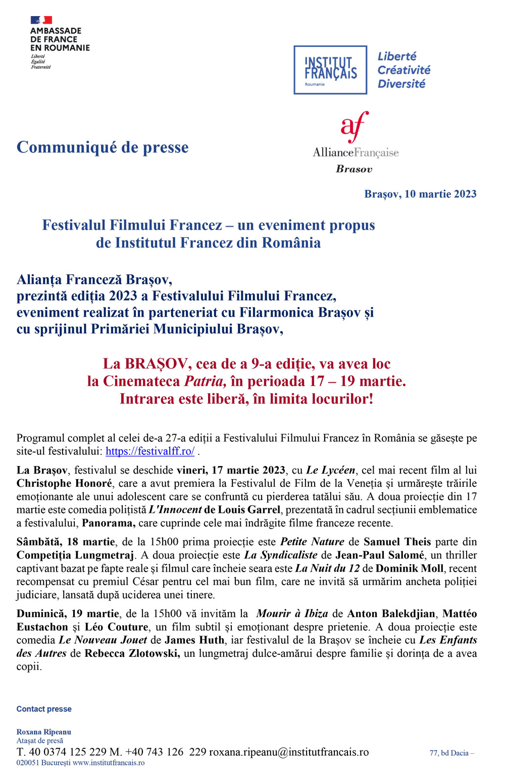 COMUNICAT FFF 17 19 martie 2023 bis 1